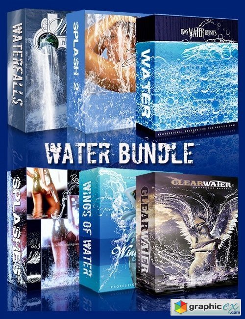 Ron's Water Bundle Photoshop Brushes