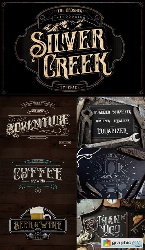 Silver Creek Typeface
