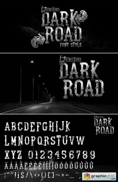 Dark Road Font