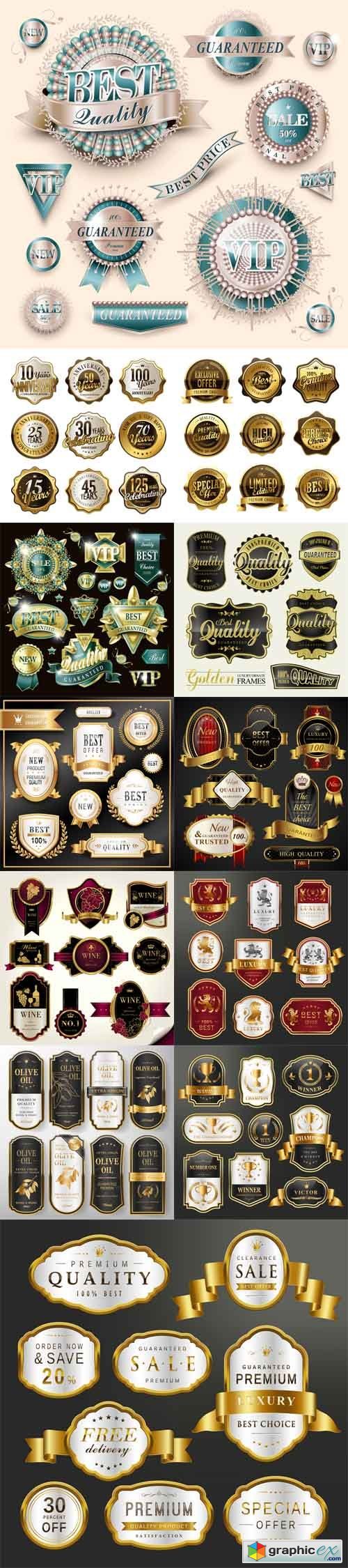 Luxury Premium Labels
