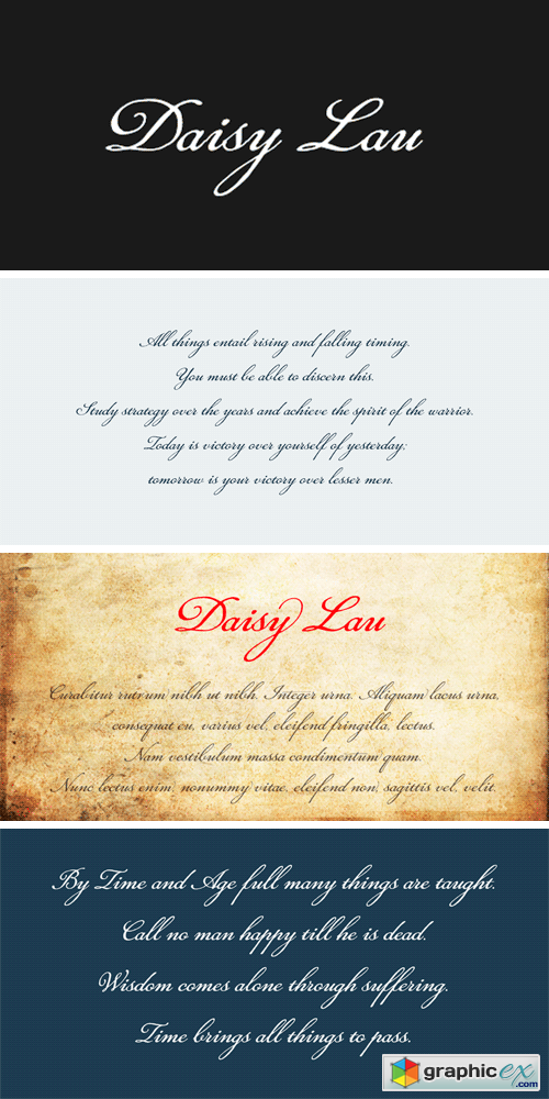 Daisy Lau Font