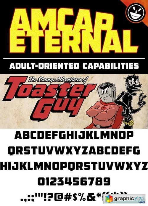AMCAP Eternal font