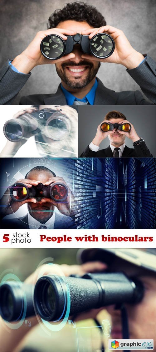 Photos - People with binoculars