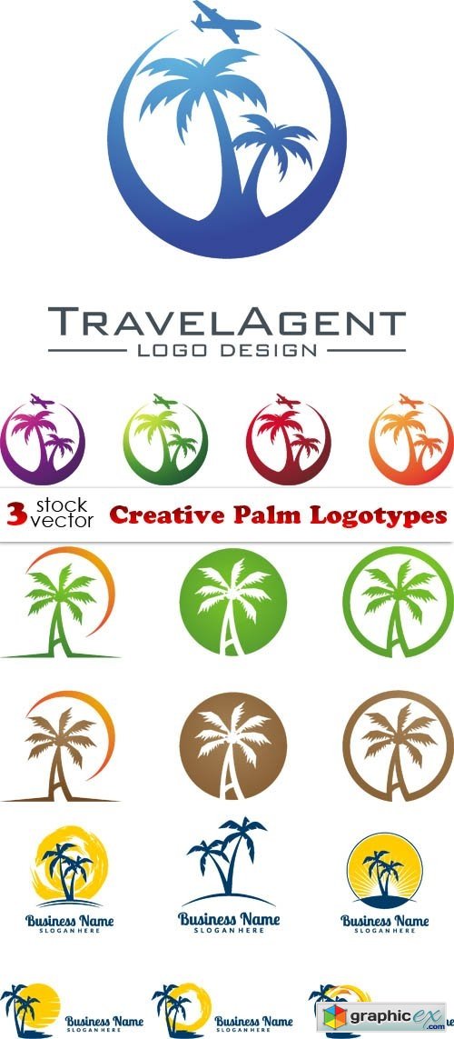 Creative Palm Logotypes