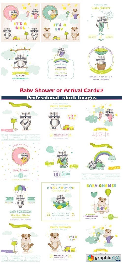 Baby Shower or Arrival Card#2