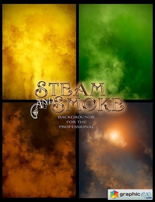 Ron's Steam and Smoke Photoshop Brushes