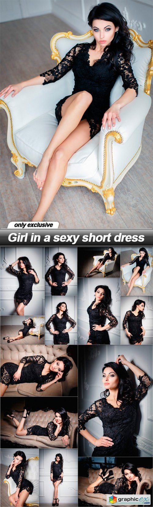 Girl in a sexy short dress - 14 UHQ JPEG