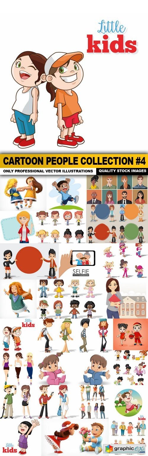 Cartoon People Collection #4