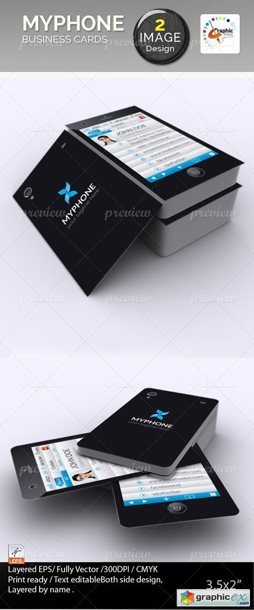 CodeGrape Myphone Business Card 