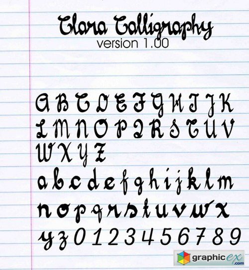 Clara Calligraphy Font