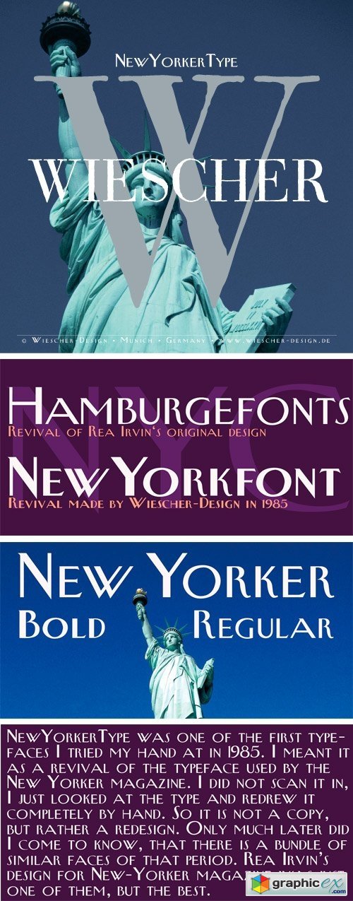 New Yorker Type Font Family