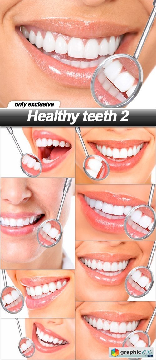 Healthy teeth 2 - 8 UHQ JPEG