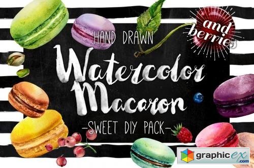Delicious watercolor DIY Pack