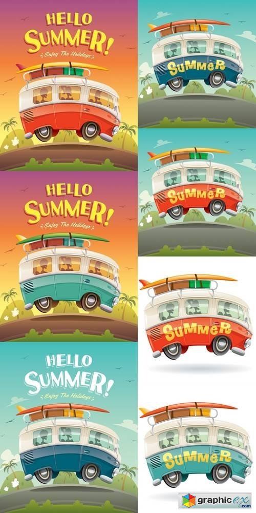 Camper Van - Summer Vacation