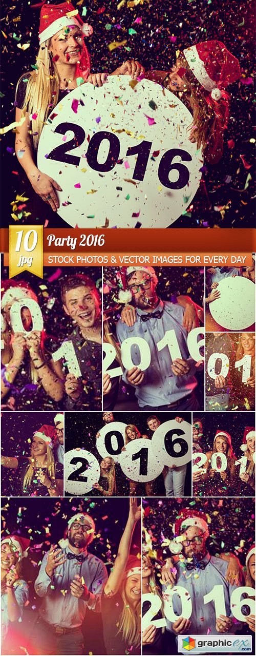 Party 2016, 10 x UHQ JPEG