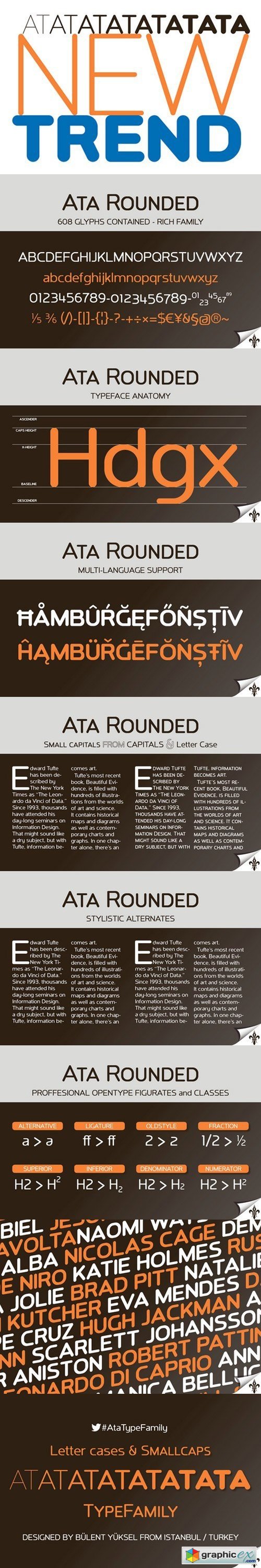ATA ROUNDED Fonts
