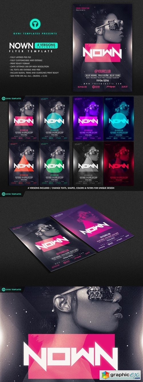 NOWN Flyer Template