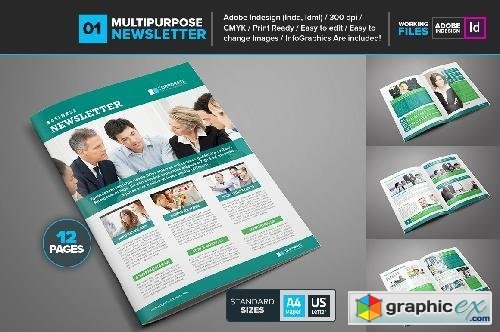 Multipurpose Newsletter Template 01