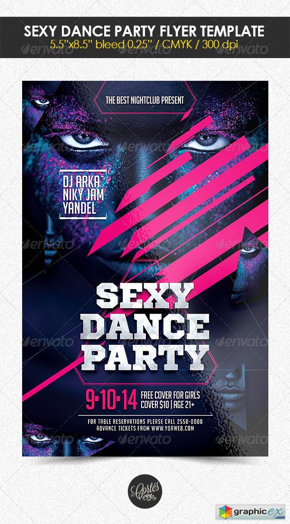 Sexy Dande Party Flyer Template