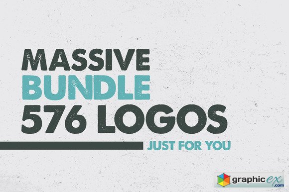 Massive Bundle with 576 Logos
