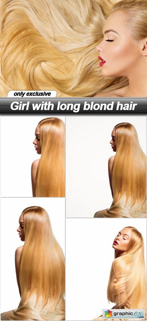 Girl with long blond hair - 5 UHQ JPEG