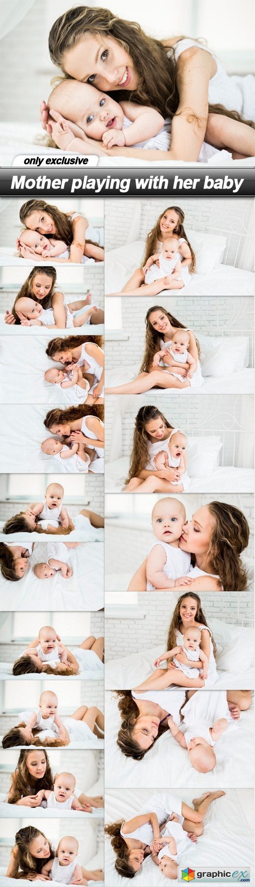 Mother playing with her baby - 17 UHQ JPEG