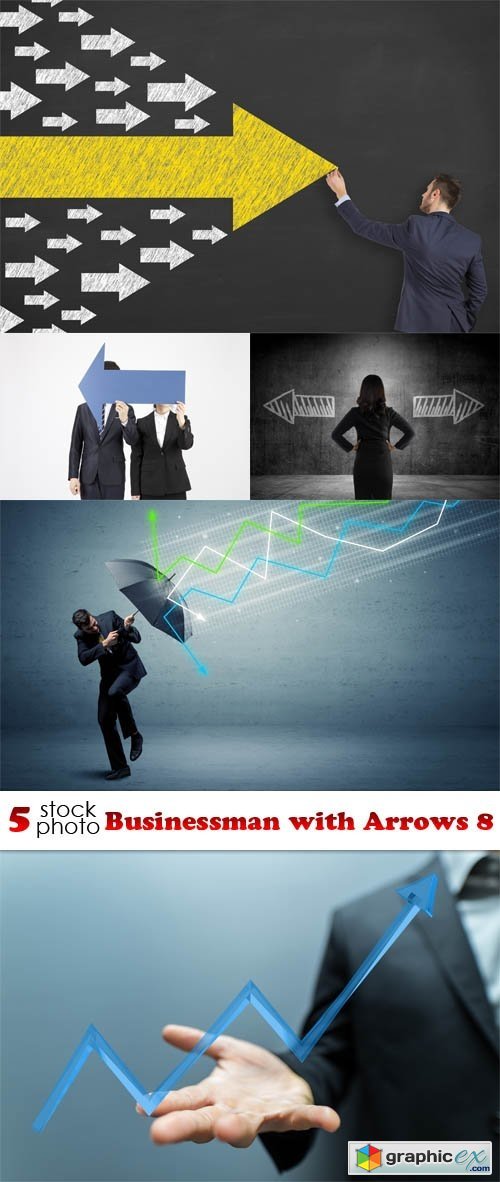Photos - Businessman with Arrows 8