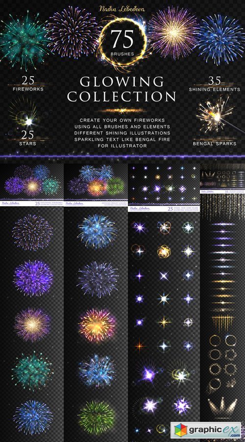 VECTOR GLOWING COLLECTION / BRUSHES 685700