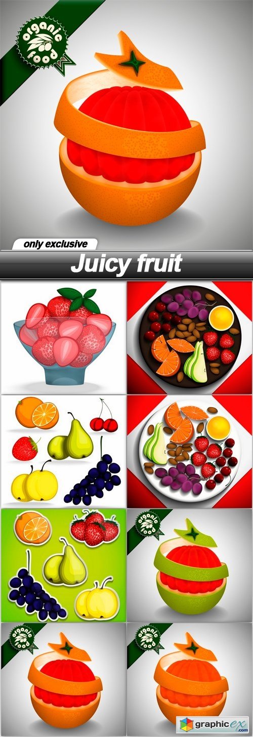 Juicy fruit - 8 EPS