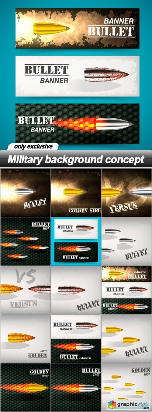 Military background concept - 16 EPS