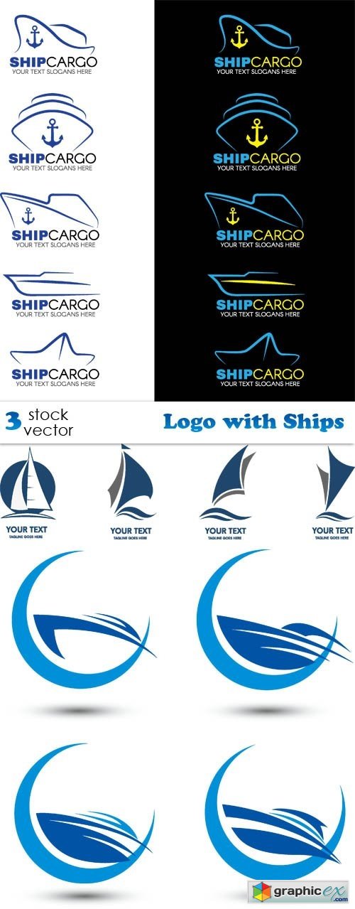 Logo with Ships