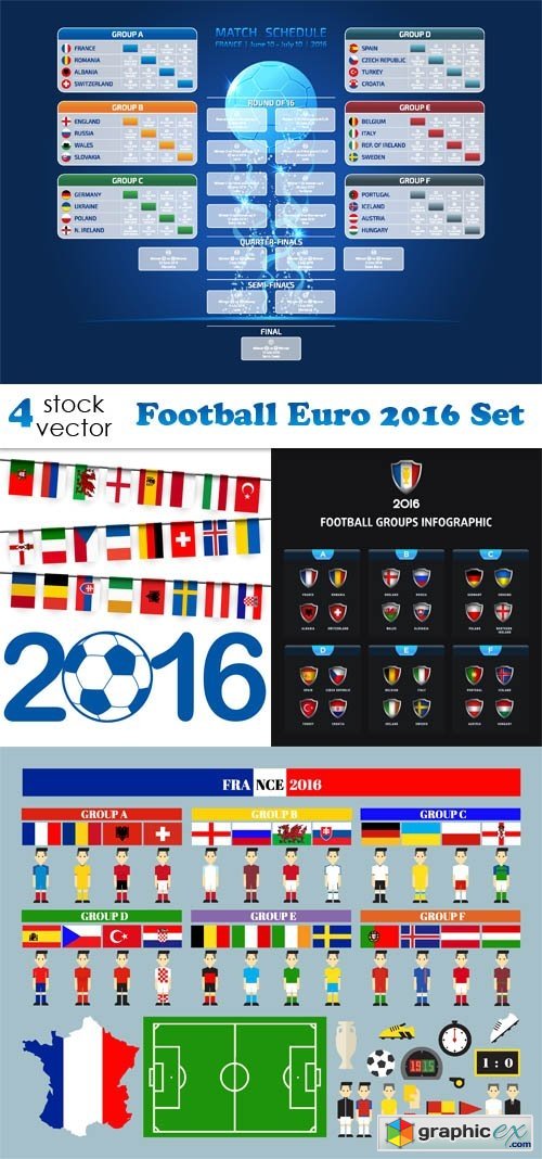 Football Euro 2016 Set