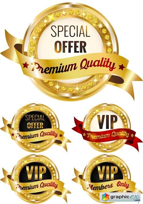 VIP Premium Quality Labels