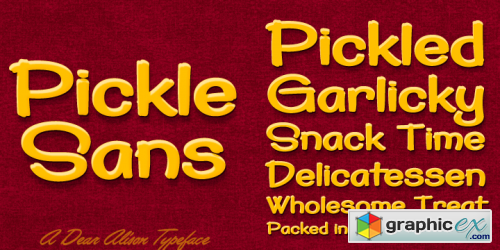 Pickle Sans Font