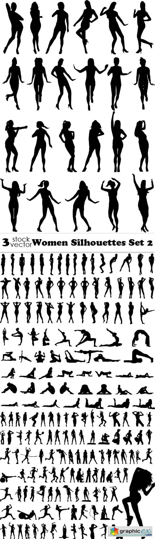 Women Silhouettes Set 2