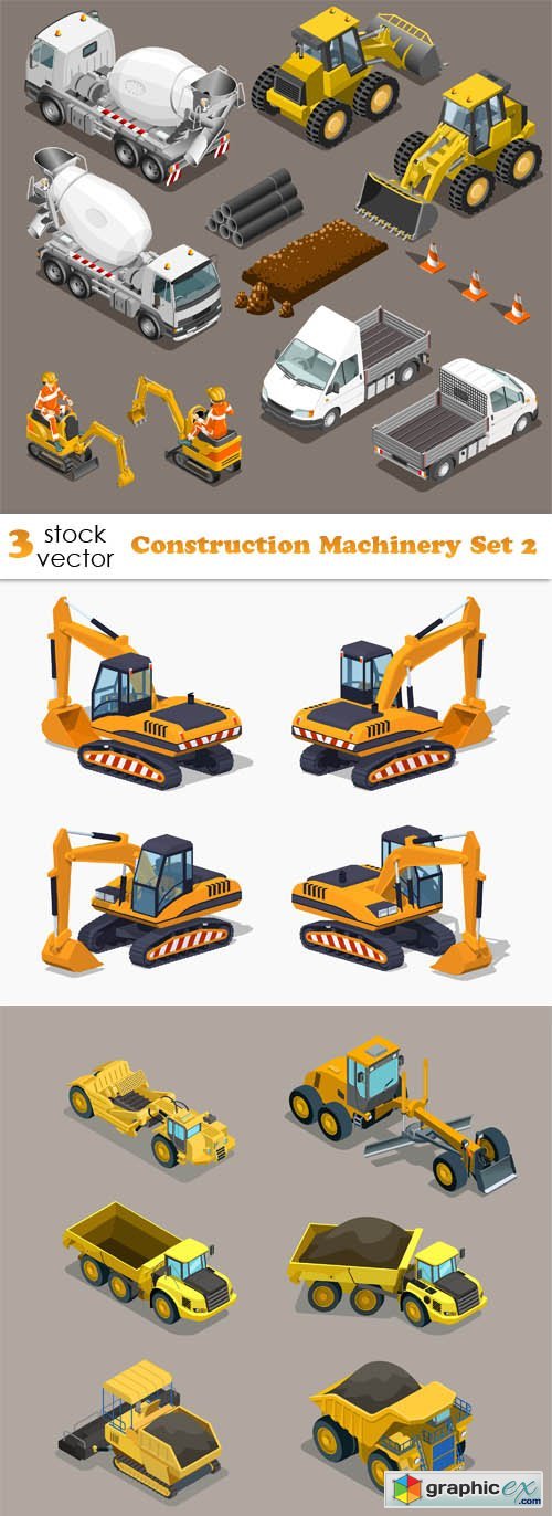 Construction Machinery Set 2