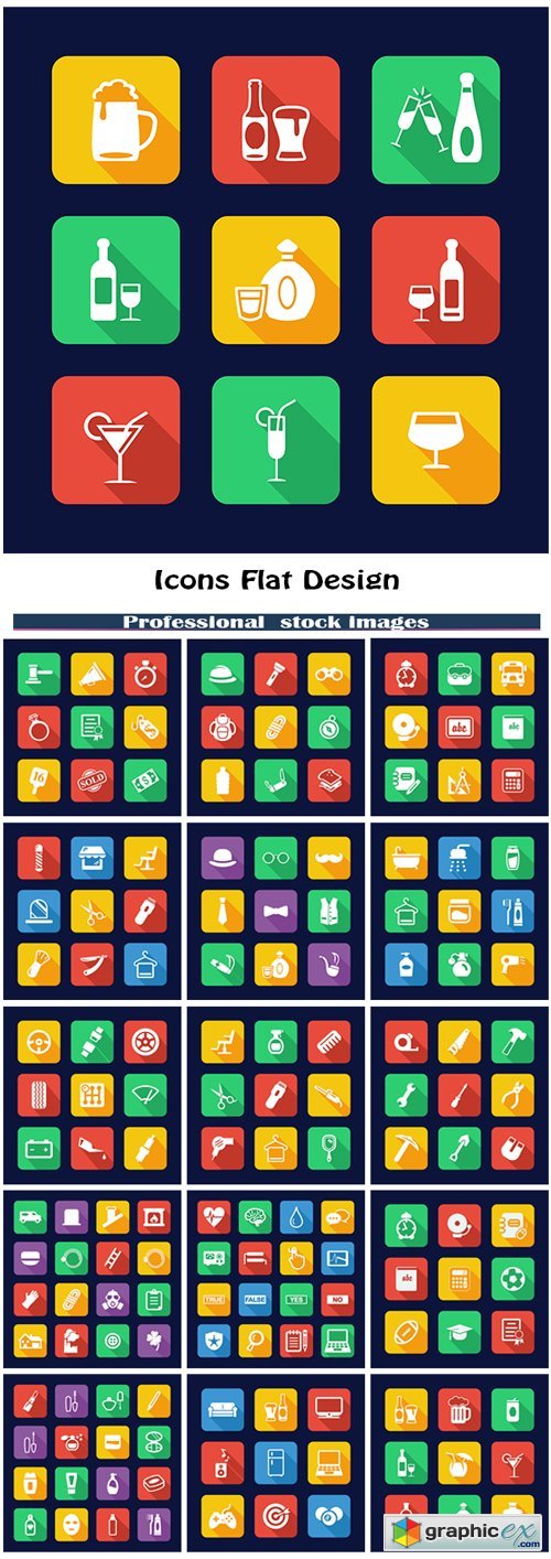Icons Flat Design