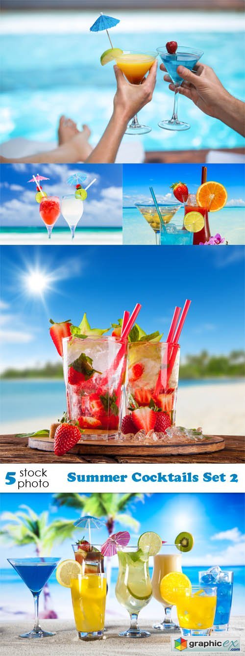 Photos - Summer Cocktails Set 2