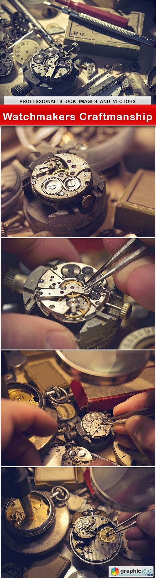 Watchmakers Craftmanship - 5 UHQ JPEG