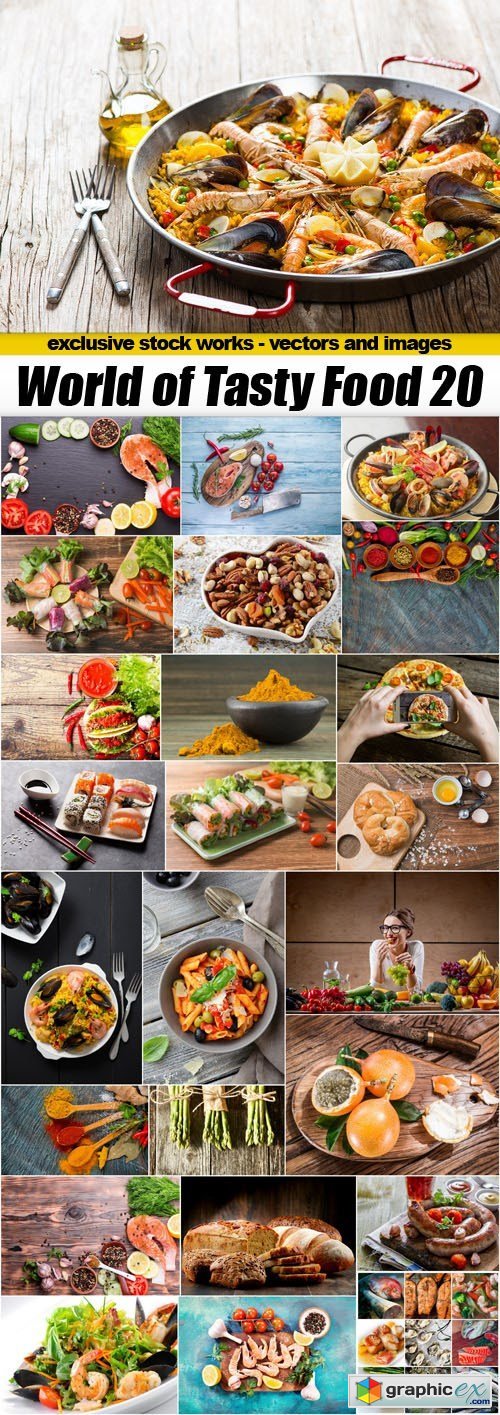 World of Tasty Food 20 - 25xUHQ JPEG