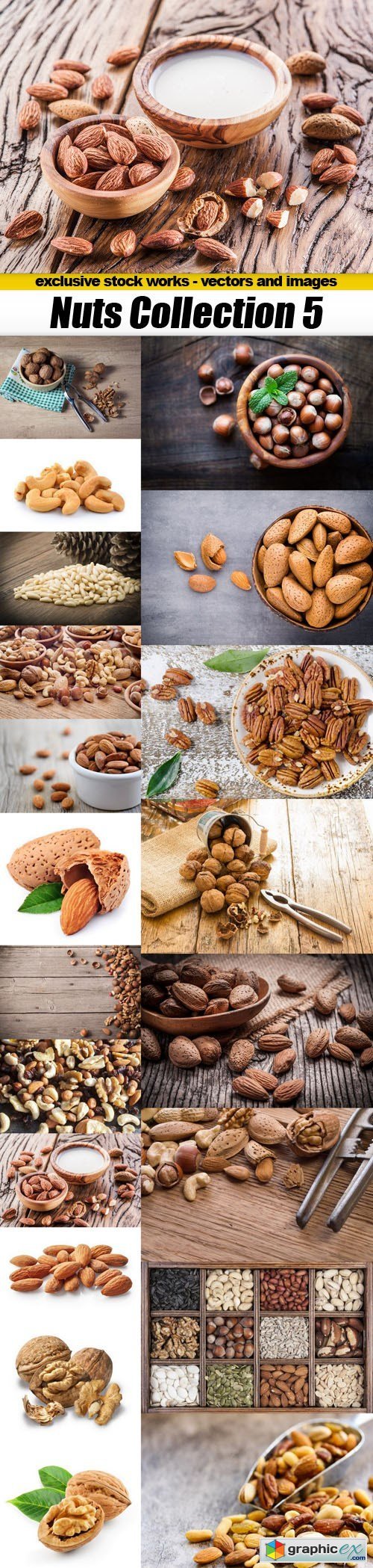 Nuts Collection 5 - 20xUHQ JPEG