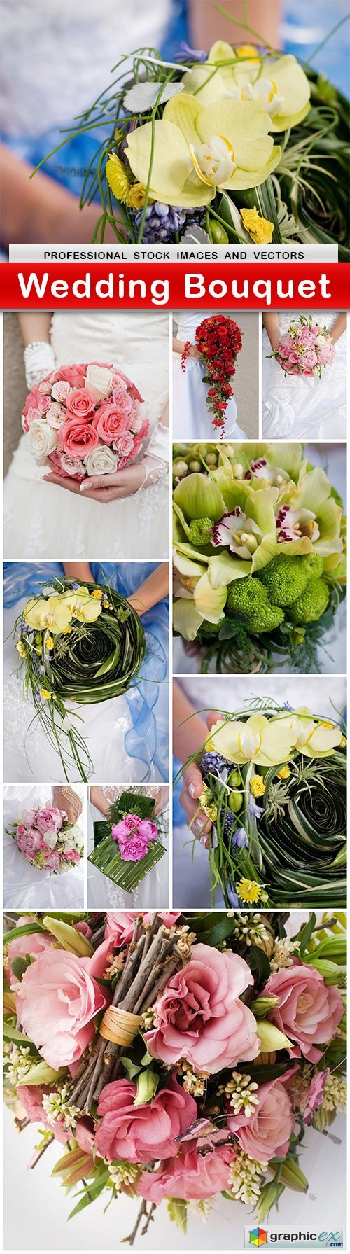 Wedding Bouquet - 10 UHQ JPEG