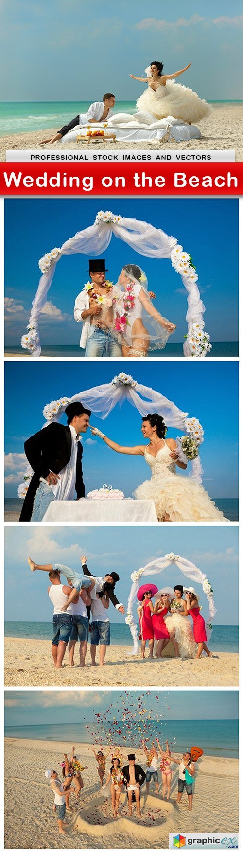 Wedding on the Beach - 5 UHQ JPEG