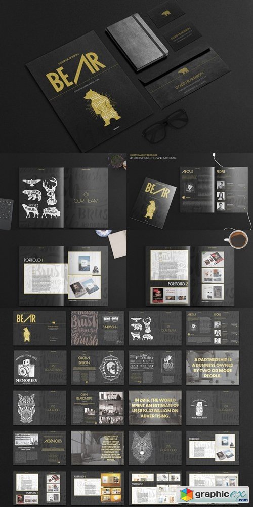 Creative Agency Brochure 40 pages