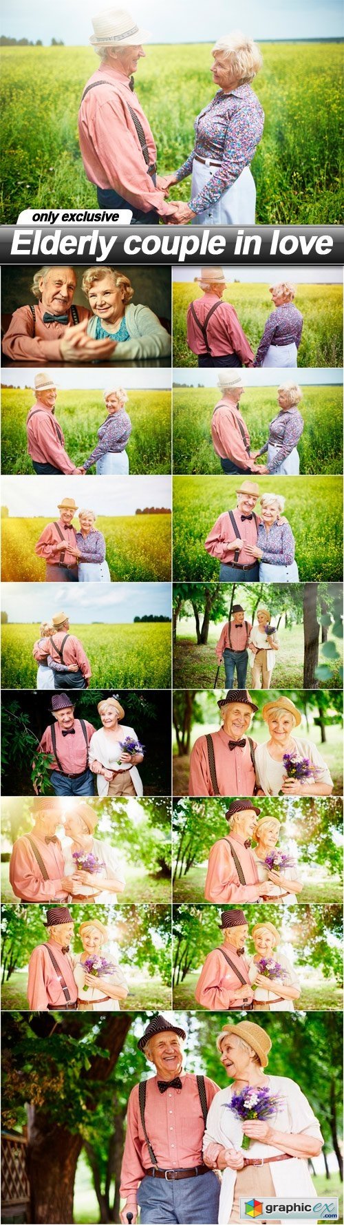 Elderly couple in love - 15 UHQ JPEG