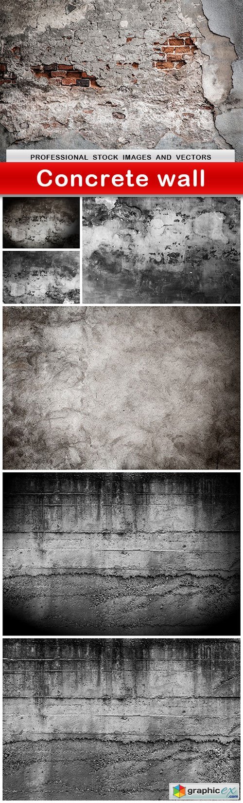 Concrete wall - 7 UHQ JPEG