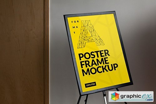 PSD Mock-Up - Frame Poster - May 2016