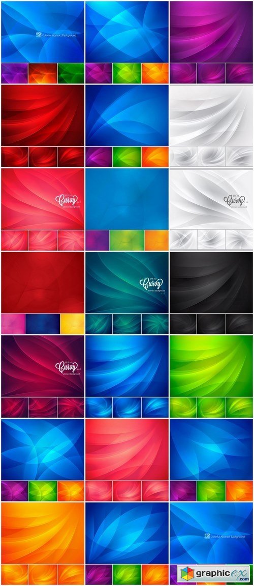 Vector abstract background - 25 EPS