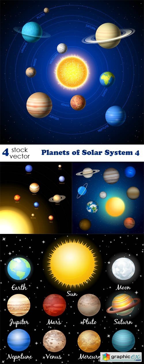 Planets of Solar System 4
