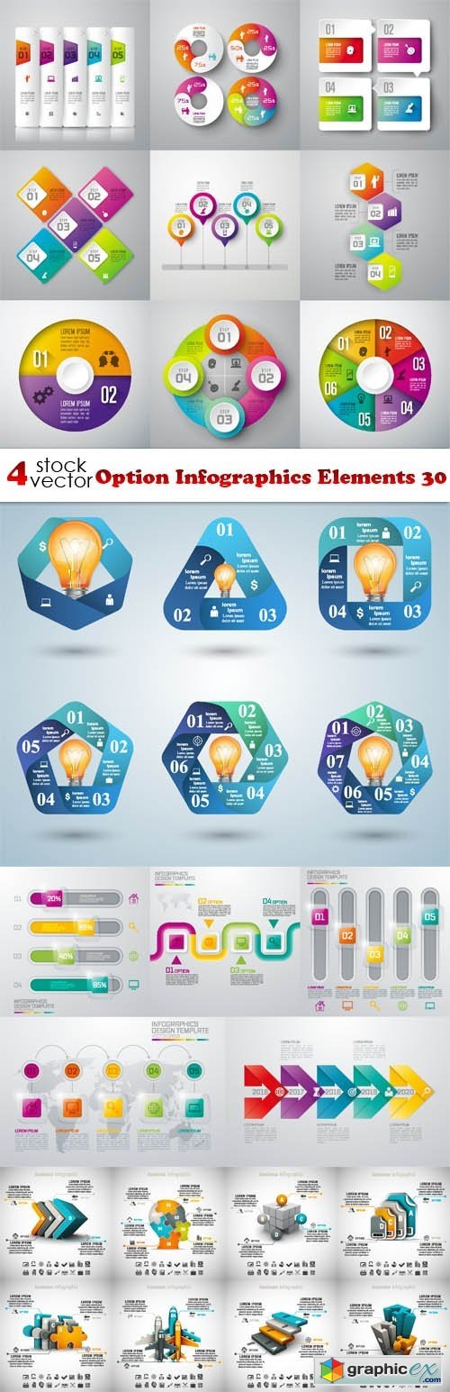 Option Infographics Elements 30